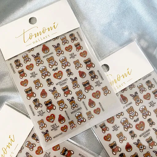 Title 4, Nail Tools Accessories Nail Stickers with Adhes...