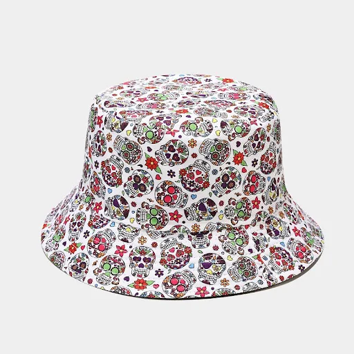 Title 3, Fashionable Sunshade Skull Pattern Double-sided...