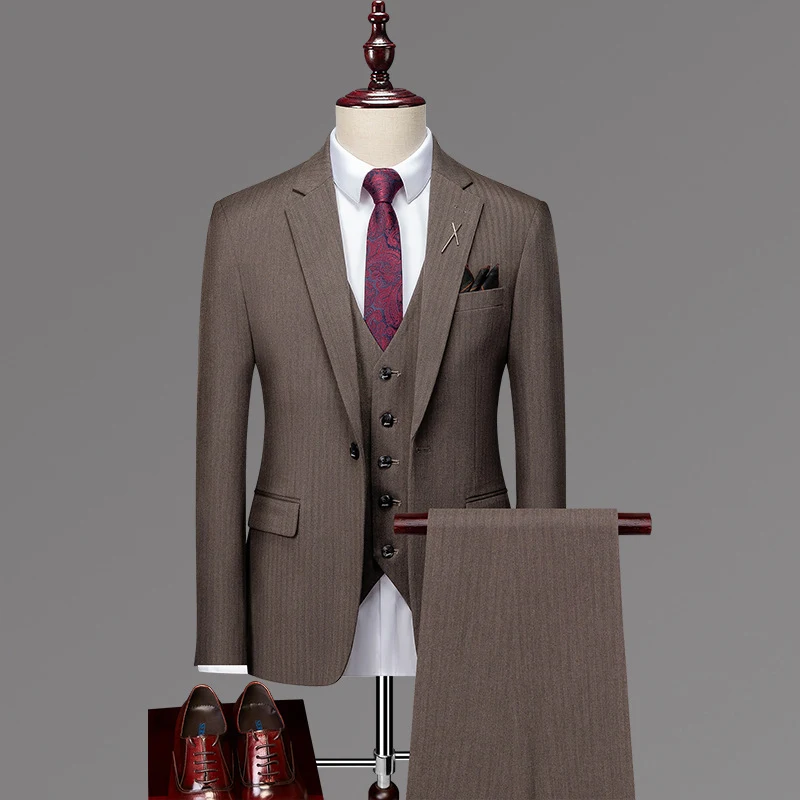 Terno xadrez britânico casual formal Design clássico e conforto — foto 3