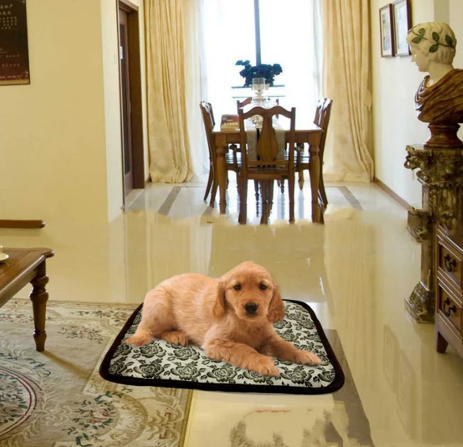 Cobertor elétrico para pets 110V para aquecimento e conforto. Proporciona calor seguro e suave para cães e gatos, perfeito para um descanso relaxante. — foto 2