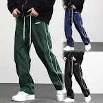 Herren Retro Freizeithosen Tapered Cargo Hose Lockere Hose mit Seitentaschen Lange Hose Streetwear Stil Bequem und Modisch — foto 3