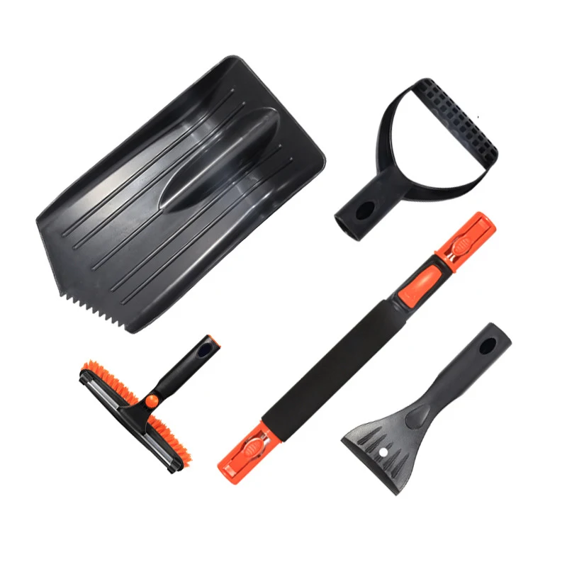 Car Snow Plough Shovel Winter Snow Cleaning Tool Set Frost Scraping Snow Board Icing Spatula for Efficient Winter Car Ca — photo 1