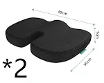 2pcs Mesh black
