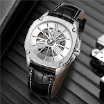 Reloj mecánico automático impermeable con diseño ahuecado, ideal para uso diario y resiste al agua. Disfruta su estilo único y duradero. — foto 1