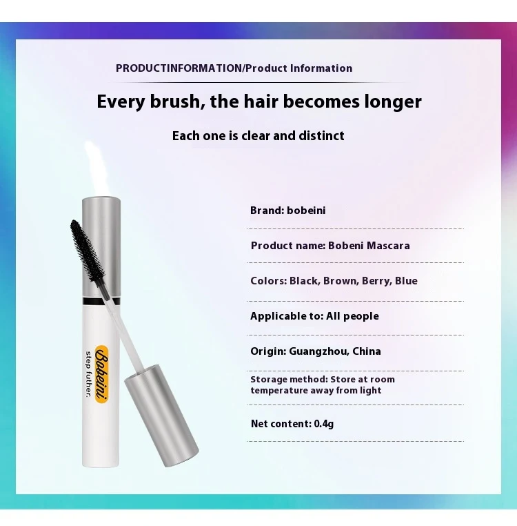 Title 10, Colorful Waterproof Mascara Long Thick Curl Not...