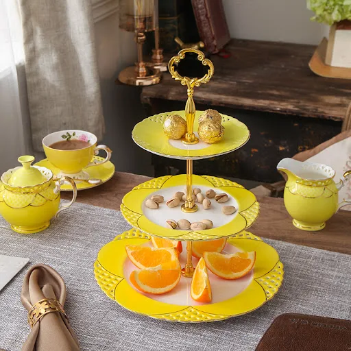 Title 20, Ceramic Coffee Cup and Saucer Set Light Luxury ...
