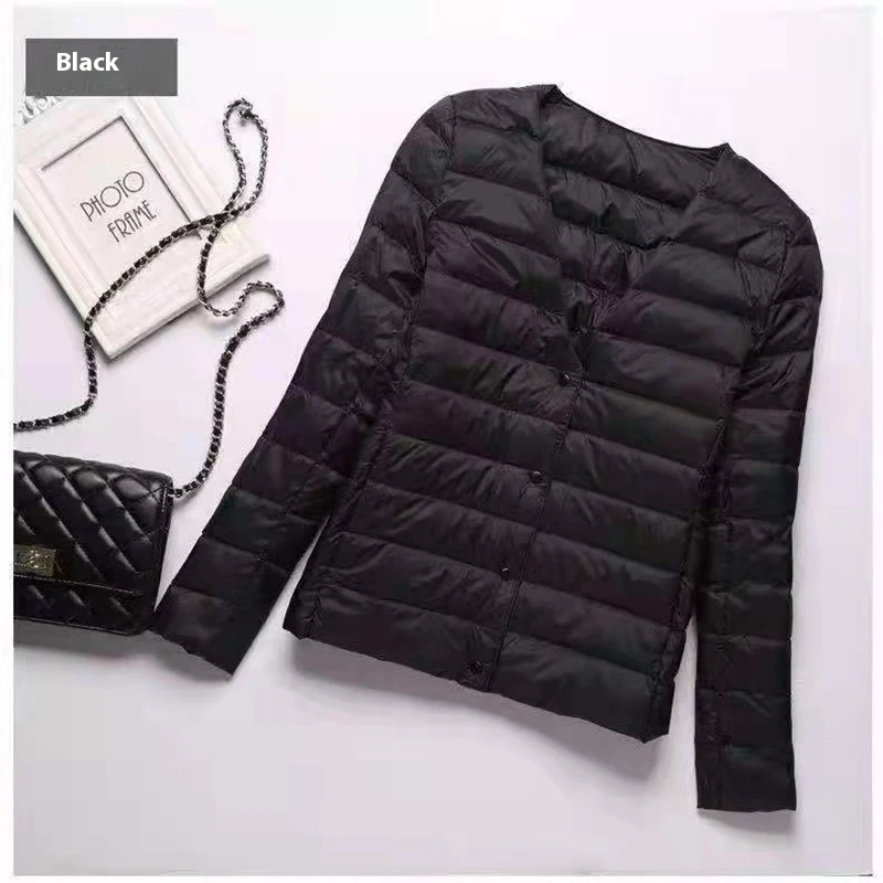 Title 15, Giacca piumino sottile da donna, cappotto inter...
