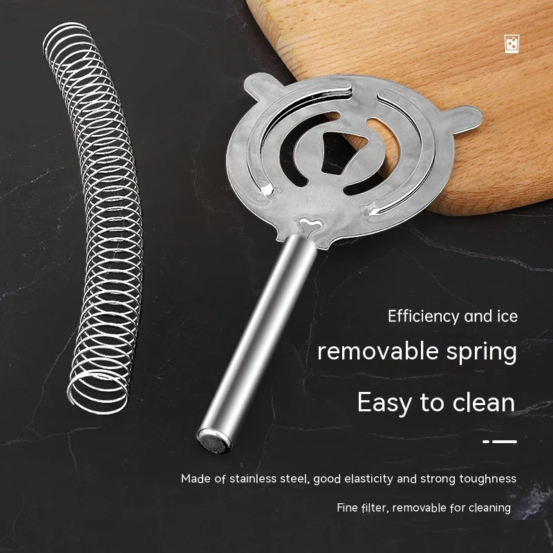 Title 1, Ice-blocking device with handle, ice filter too...