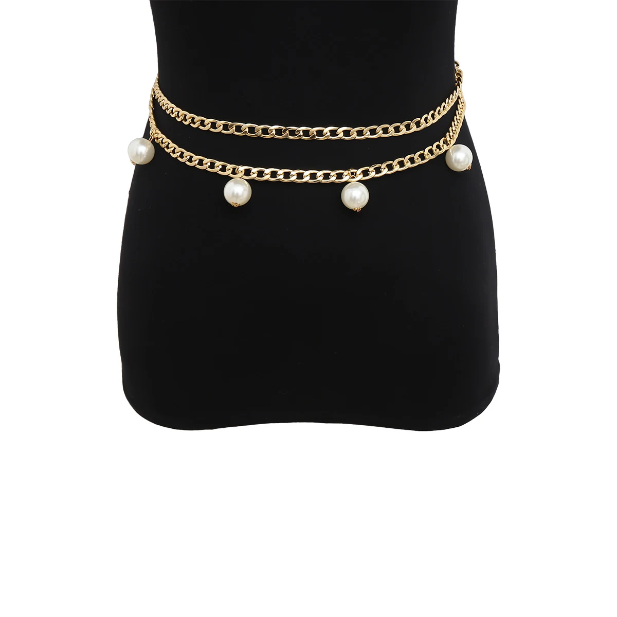 Geometrische wilde tailleketting voor dames, accentueer je figuur met een unieke, gewaagde stijl, ideaal voor evenementen en moderne looks. — foto 4