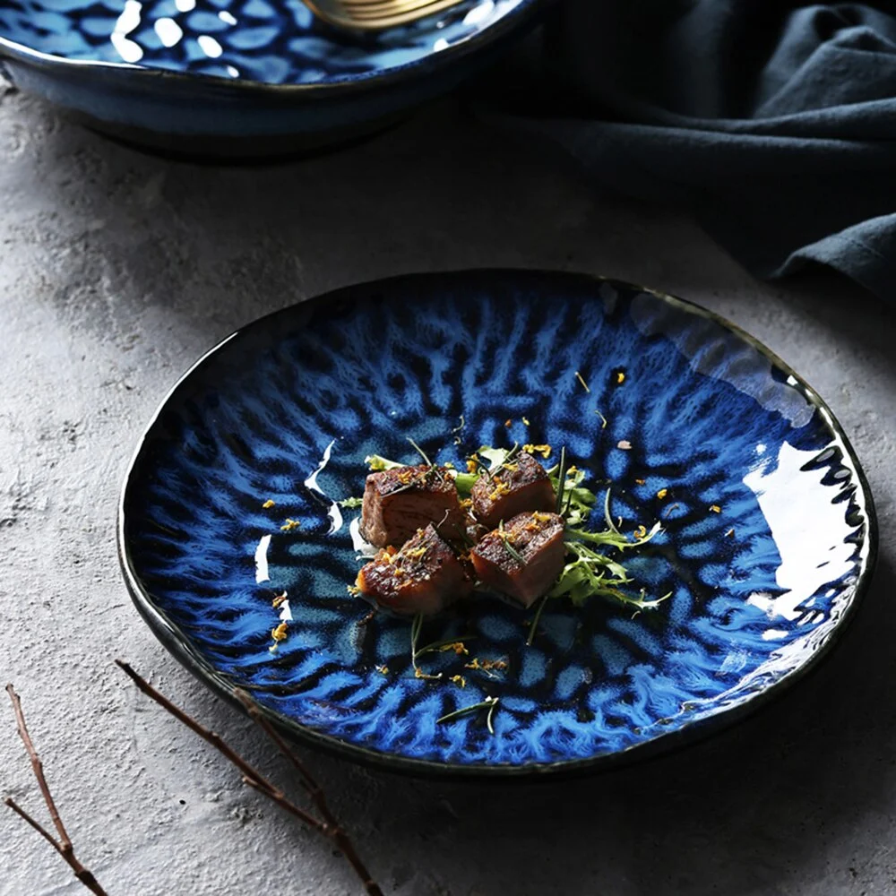 Title 8, Creative ceramic Western dish pasta steak plate...
