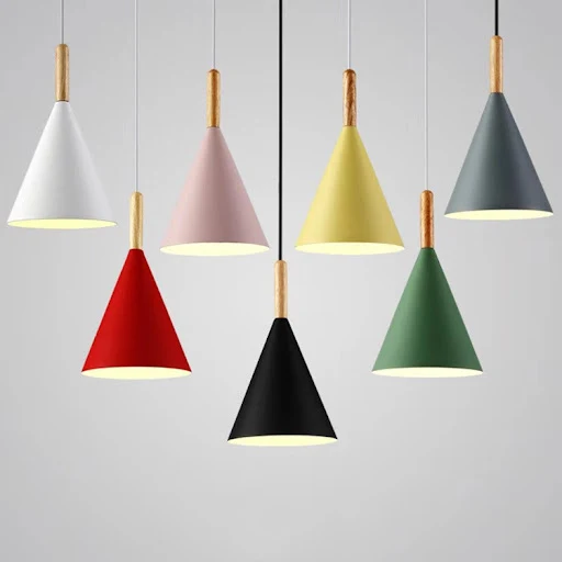 Title 3, Macaron Color Restaurant Chandelier Creative Pe...