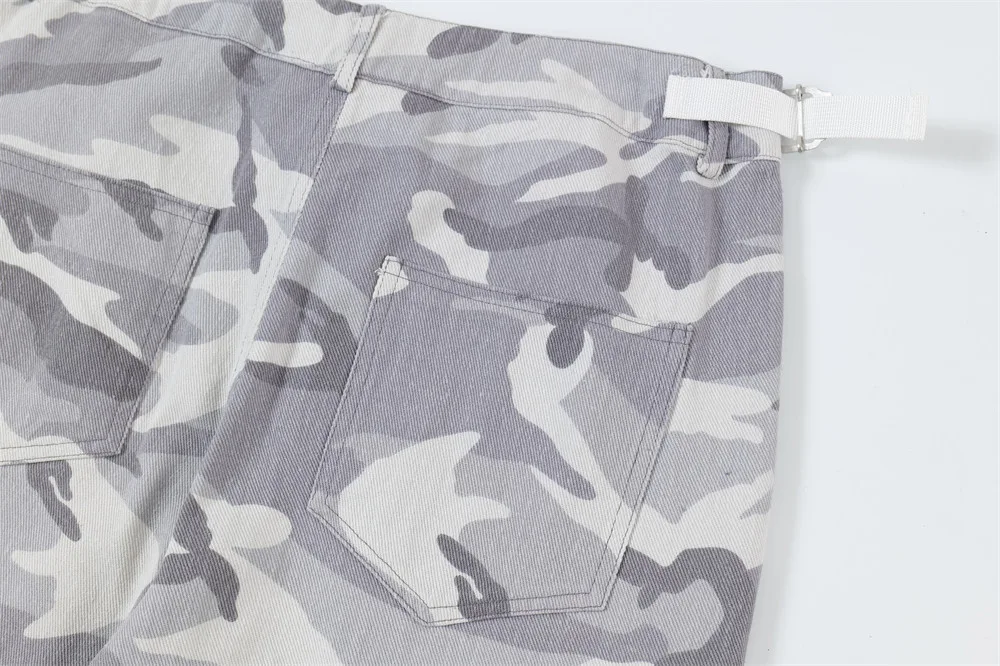 Men's Pleated Knee Paratrooper Casual Wide-leg Pants. Comfortable and stylish, perfect for everyday wear. Relaxed fit an — photo 9