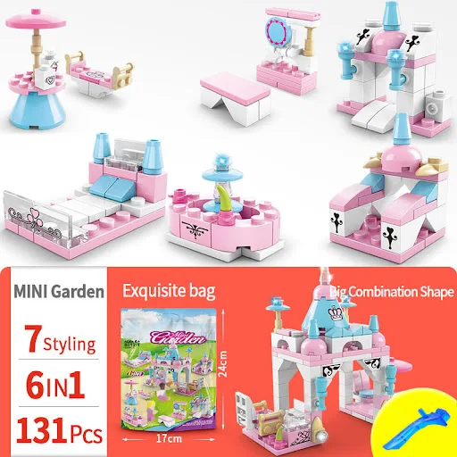 Title 7, Intelligent Toy Car Building Blocks for Boys Sm...