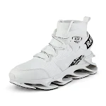 Sneakers montantes décontractées pour hommes, alliant style et confort pour un look casual et tendance. Idéales au quotidien. Achetez-les! — photo 3