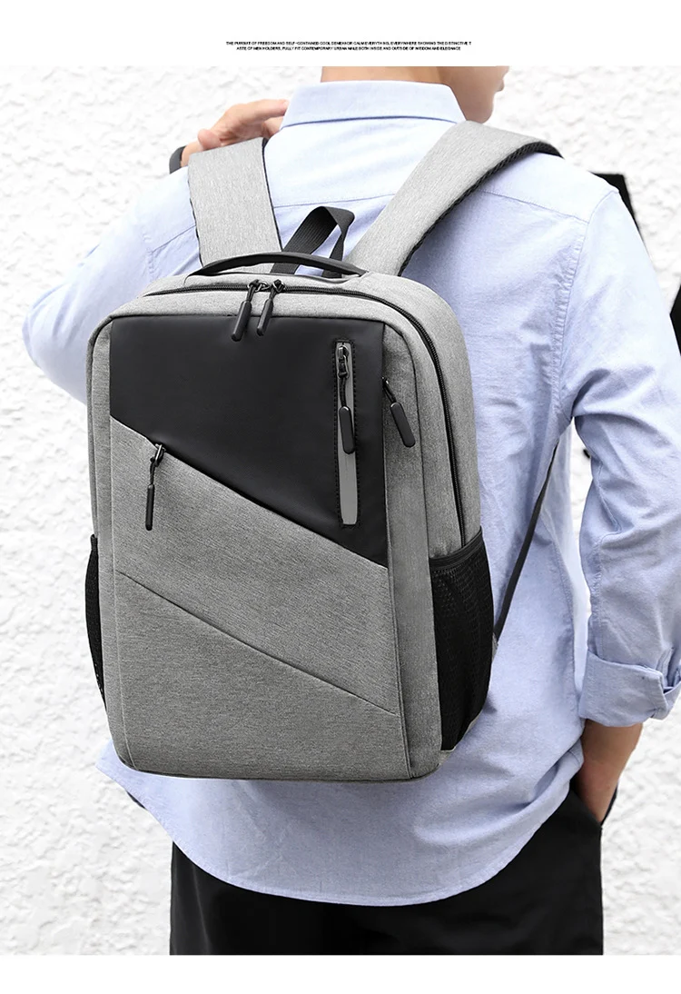 Title 2, Nova mochila de trabalho masculina fashion, sup...