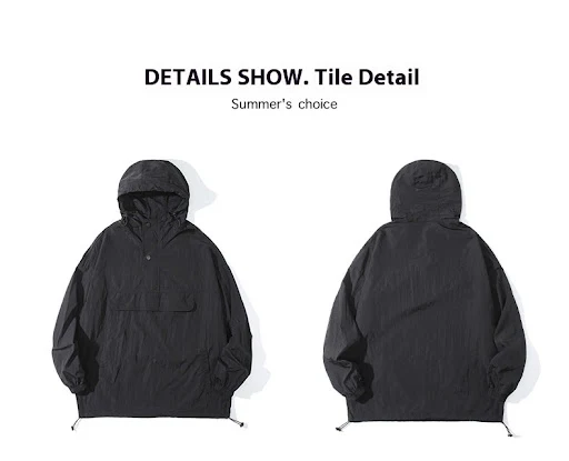 Title 6, Herren Sommerkleidung aus Eisseide für Outdoor-...