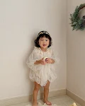 Saia de gaze infantil, bolsa para bebês, roupas de escalada para bebês e anti-peidos, perfeita para conforto infantil. — foto 10