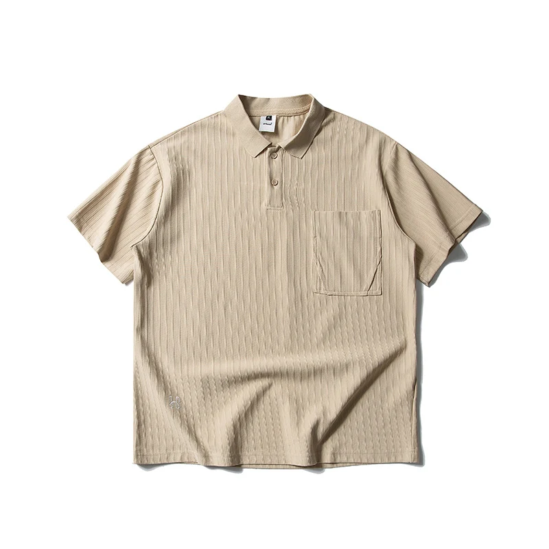 Men's New American Retro Solid Color Quick-drying T-shirt. Classic Style and Everyday Comfort. Perfect for Casual Wear. — photo 6