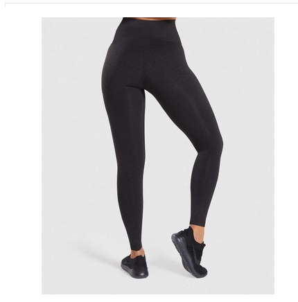 Women's seamless fitness yoga leggings, butt-lifting, high waisted. Comfortable and supportive for workouts and exercise — photo 5