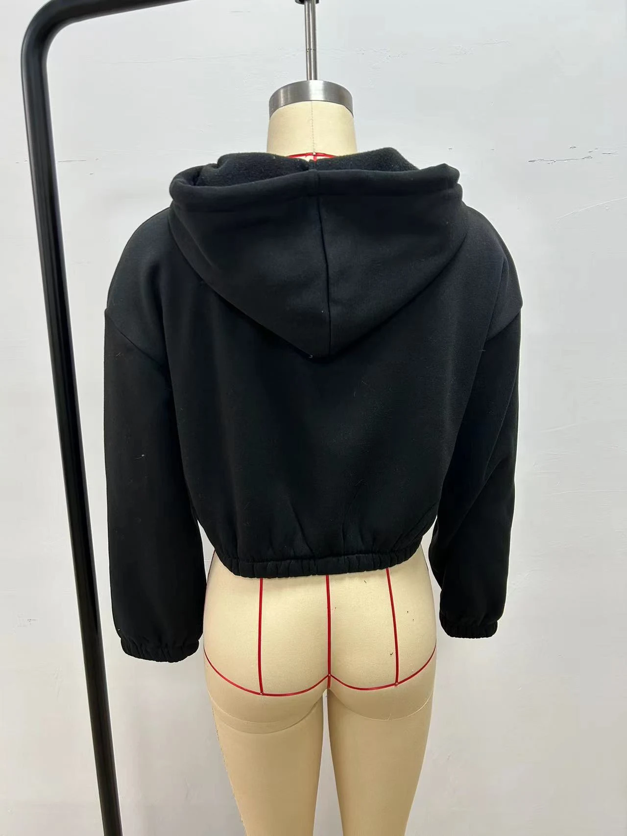 Title 27, European and American Fashion Hoodie Short Jack...