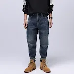 Pantalones Retro Sueltos y Elásticos Estilo Americano Casual — foto 5