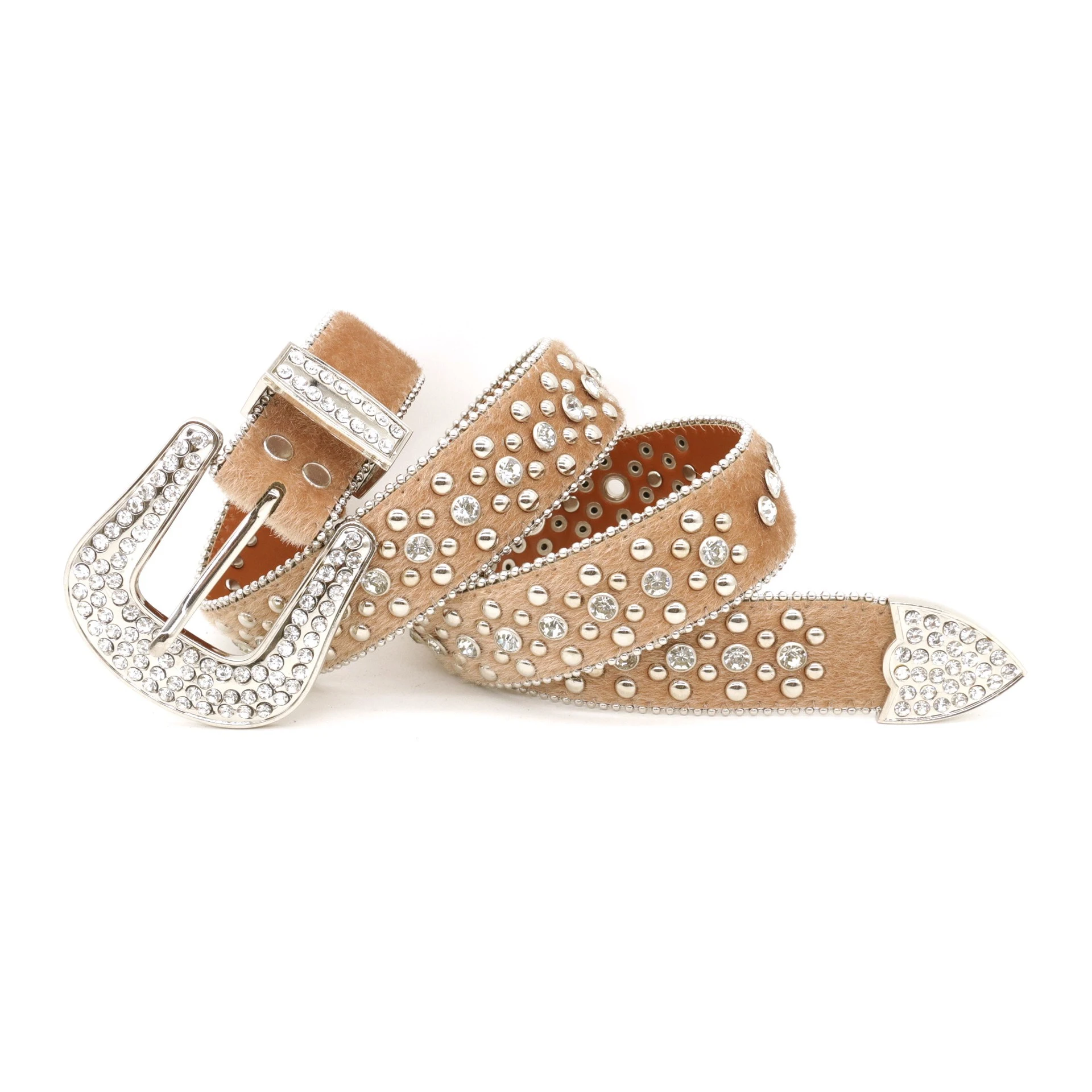 Title 4, Cinto masculino com strass de personalidade da ...