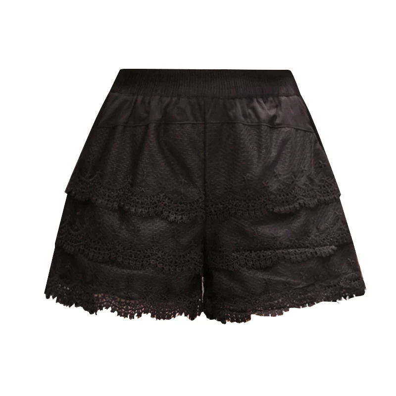 Dames casual broek met hoge taille en A-lijn, losse kanten broek, comfortabele outerwear voor een stijlvolle, relaxte look, perfect voor dagelijks gebruik. — foto 1