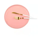 Ceramic Dinner Plates Steak Plate Dishes Western Food Elegant Design Serve with Style Enjoy your meals These durable pla — photo 8
