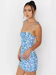 Women's Backless Slim Fit Sleeveless Lace-up Dress — photo 5