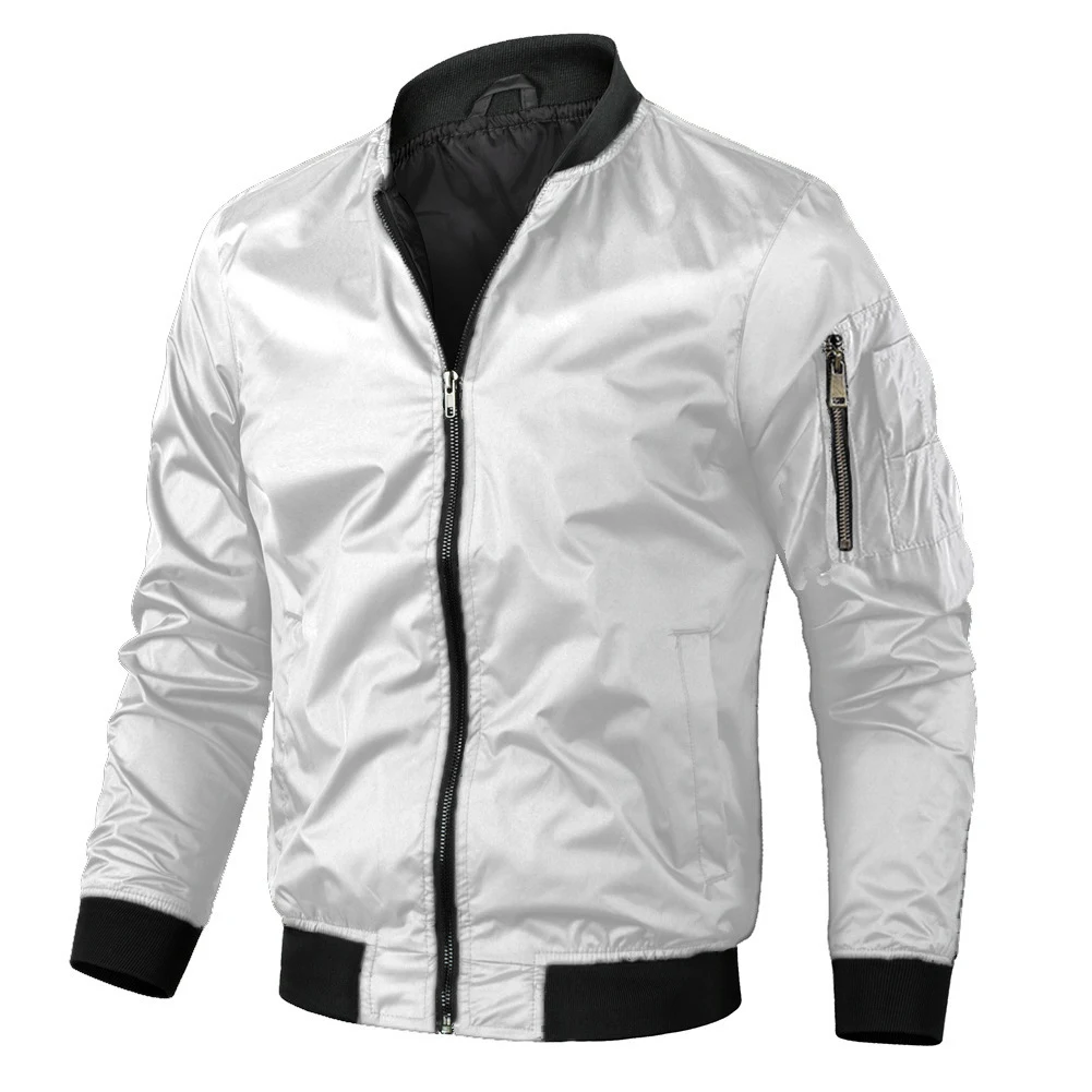Nova Jaqueta de Baseball Masculina Casaco Casual Ideal para Uso Diário com Design Clássico e Conforto Superior para um Visual Moderno e Despojado — foto 5