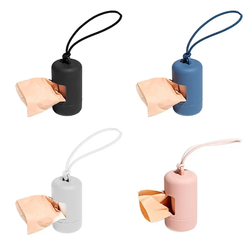 Dog Waste Poop Bag Dispenser Lightweight for Walking Running Hiking 40JA — photo 1