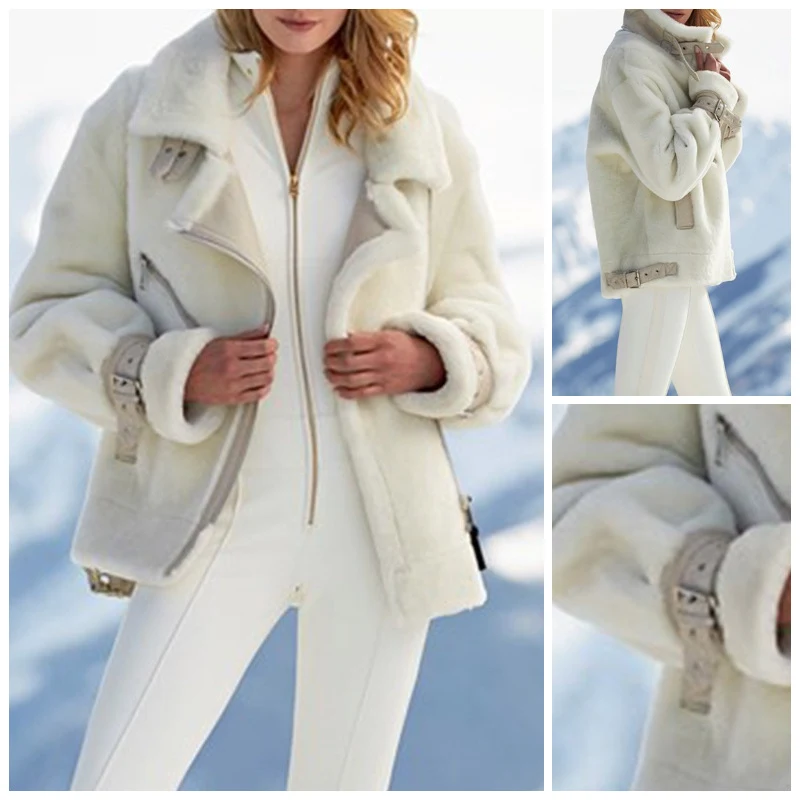 Title 6, Autumn And Winter Womens Zipper Cardigan Plush...