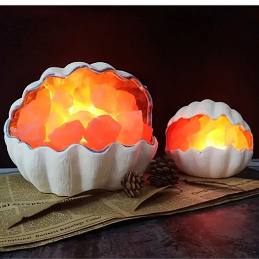 Title 1, Himalayan crystal salt lamp night light, create...