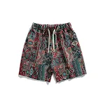 Men's Loose American Retro Floral Shorts Summer Comfort Vintage Style Casual Wear Relaxed Fit Breathable Lightweight Per — photo 13
