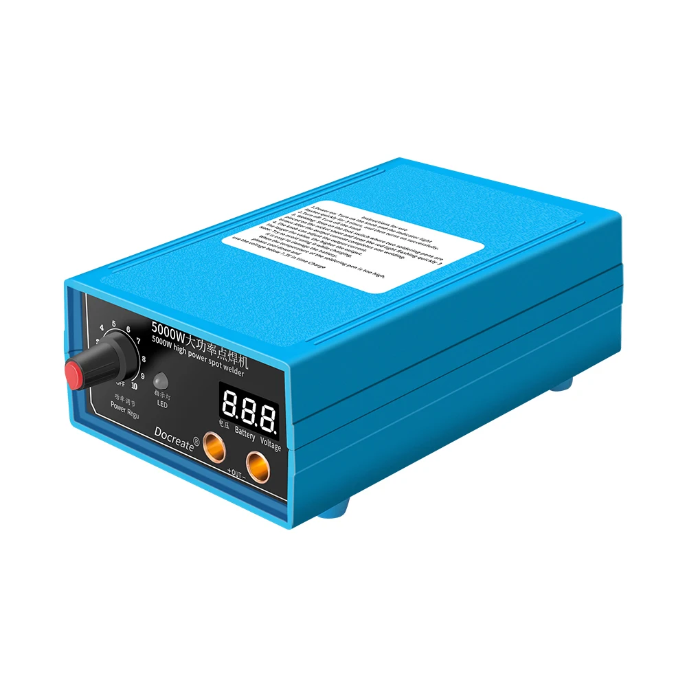 Máquina de soldadura por puntos de alta potencia 5000W para baterías 18650. Soldadora profesional para uso doméstico. Soldadura precisa y potente. — foto 1