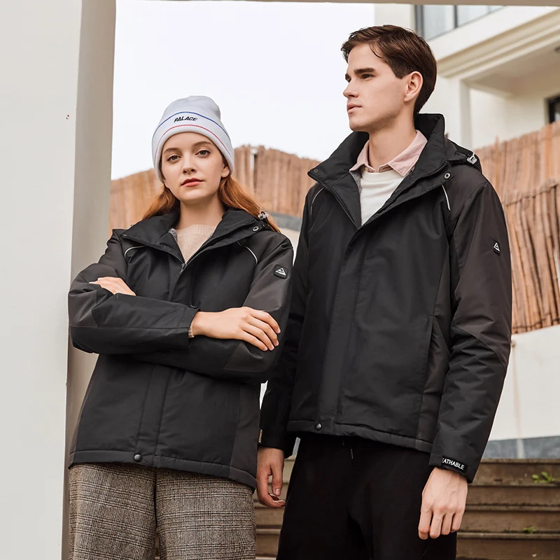 Title 4, Large size outdoor jacket, warm and windproof. ...