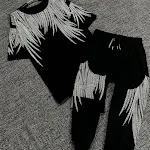 Conjunto de moda resistente para homens e mulheres com diamantes. Estilo sofisticado, durabilidade e brilho excepcional para um visual impactante e elegante — foto 7