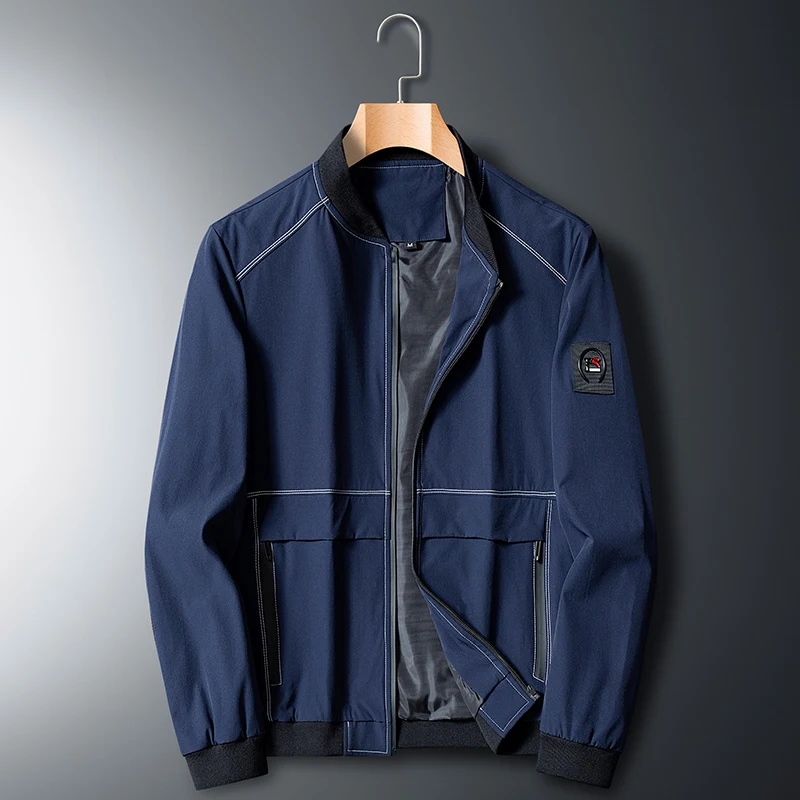 Title 4, Plus Size Mens Spring and Autumn Baseball Unif...
