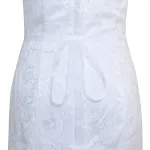 With White Organza