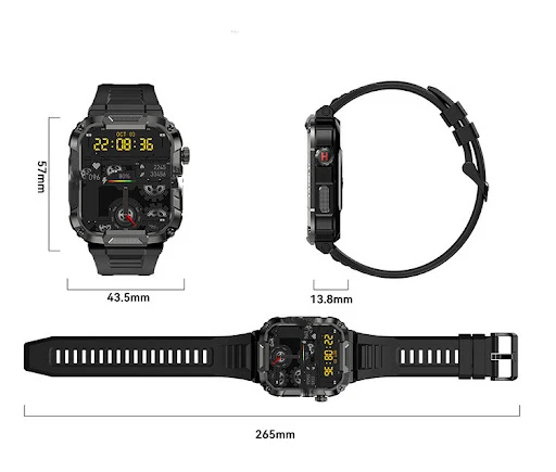 Title 1, MK66 Smart Watch with Bluetooth Call and 400MAH...