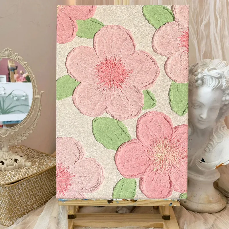 Kit di pittura a olio digitale fatto a mano DIY da riempire con i numeri. Rilassati, crea arte e goditi il piacere di dipingere. — foto 11