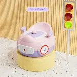 Penico Infantil Multifuncional para Carro e Casa Treinamento para Banheiro Urinol Portátil Seguro e Confortável para Crianças — foto 7