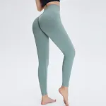 Calças de moletom femininas casuais de cintura alta e ajuste justo, perfeitas para um look moderno e confortável em diversas ocasiões. — foto 16