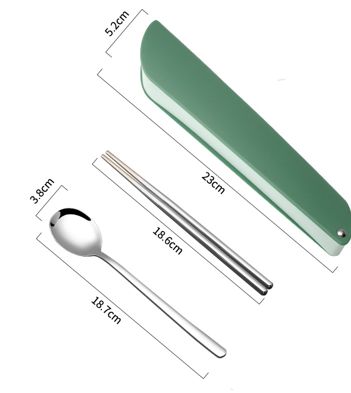 Title 6, Nordic Color 304 Stainless Steel Tableware Suit...