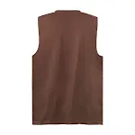 Men's American-style Letter Print Sleeveless Vest, a casual and comfortable top for summer, lightweight and breathable, — photo 2