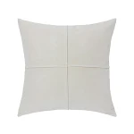 Capa de almofada de sofá em camurça estilo simples. Adicione conforto e elegância à sua casa. Decore seu espaço com suavidade e sofisticação. — foto 5