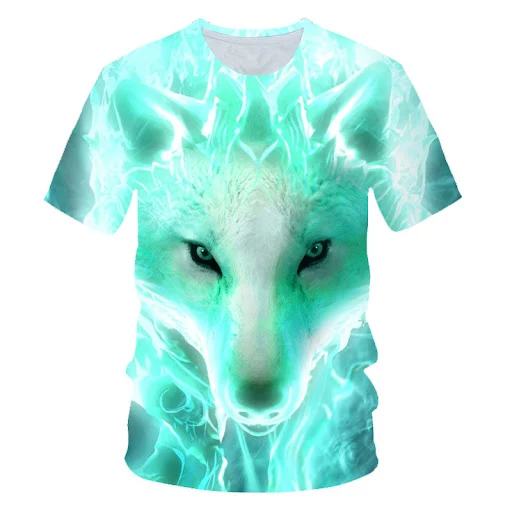Title 5, Cross-Border Summer T-shirt Creative Printing C...
