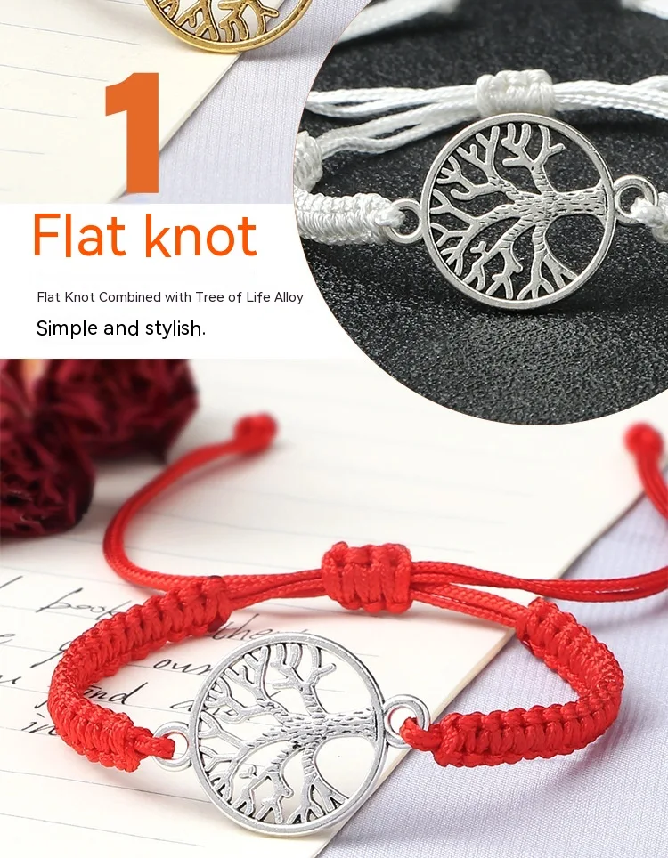 Pulseira de corda colorida simples feita à mão Tecido Pulseira unissex ideal para uso diário ou para presentear um acessório perfeito. — foto 13