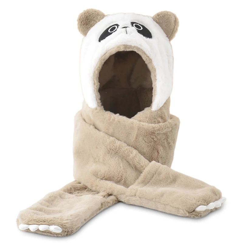 Title 1, New Panda Lovely Fluffy Hat Womens Winter Outdoor