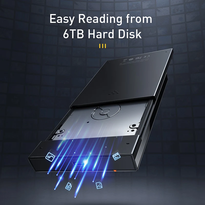 Title 1, Case universal para disco rígido SSD móvel Dese...
